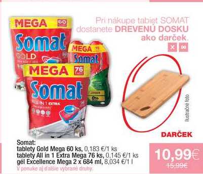 Somat: tablety Gold Mega 60 ks