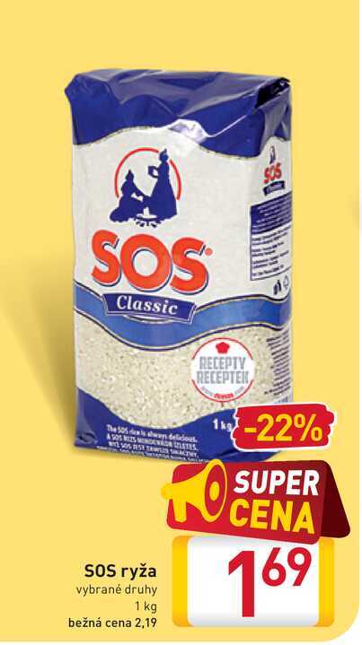  SOS ryža  1 kg