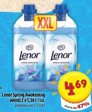 Lenor Spring Awakening aviváž 2 x 1,36 l