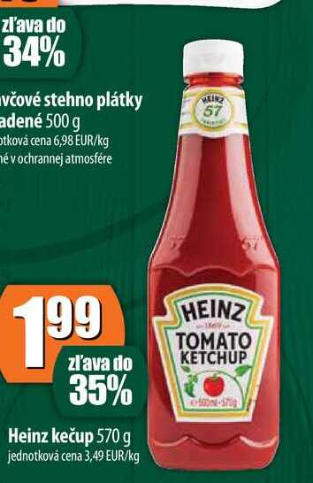Heinz kečup 570 g  