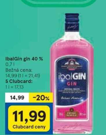 IbalGin gin 40 %, 0,7 l