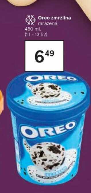 Oreo zmrzlina, 480 ml