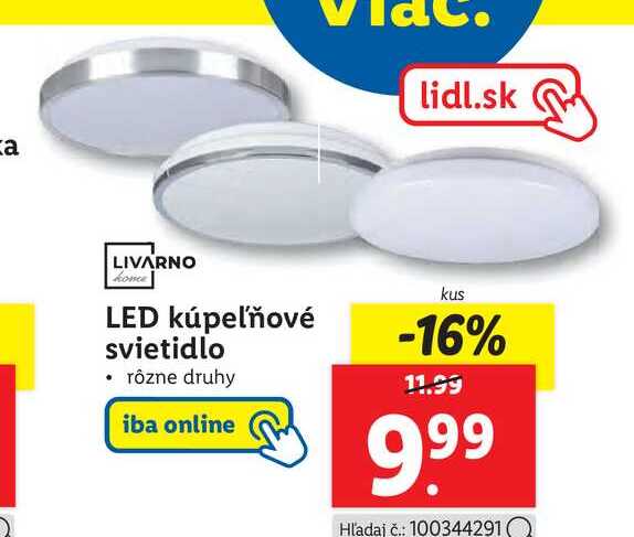 Aja Promoten In dienst nemen ARCHIV | LED kúpeľňové svietidlo v akcii platné do: 14.8.2022 | Zlacnene.sk