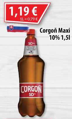 Corgoň Maxi 10% 1,5l