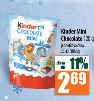 Kinder Mini Chocolate 120 g