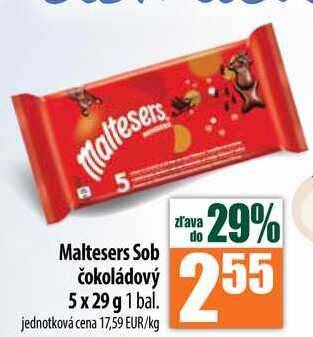 Maltesers Sob čokoládový 5 x 29 g 