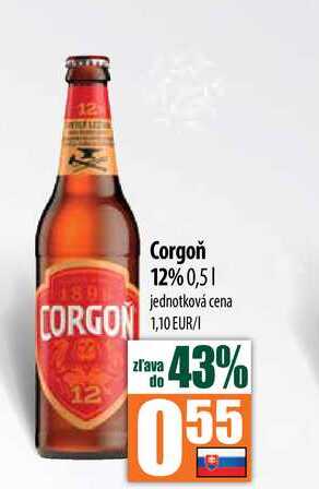 Corgoň 12% 0,5 l
