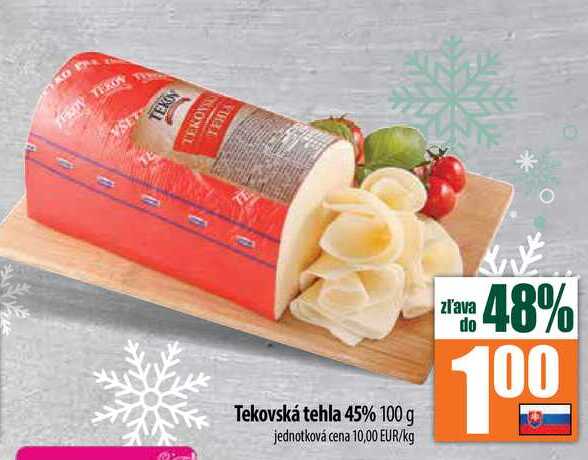 Tekovská tehla 45% 100 g