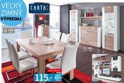 VARIABILNÝ PROGRAM CARACAS Obývacia stena