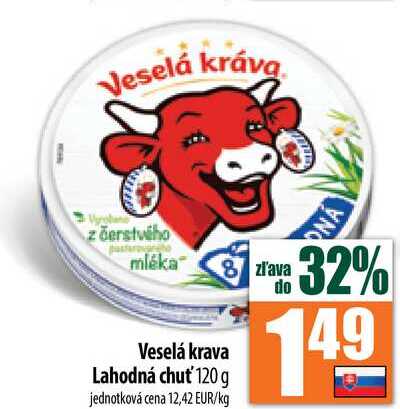 Veselá krava Lahodná chuť' 120 g 