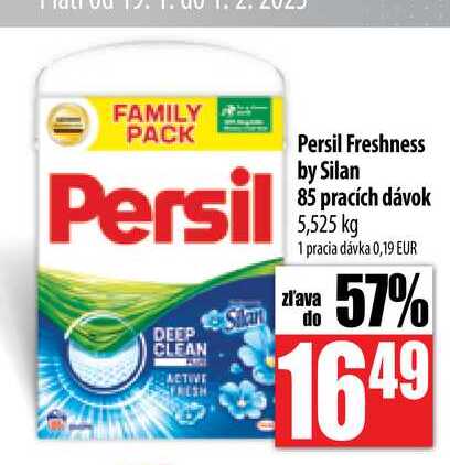 Persil Freshness by Silan 85 pracích dávok 