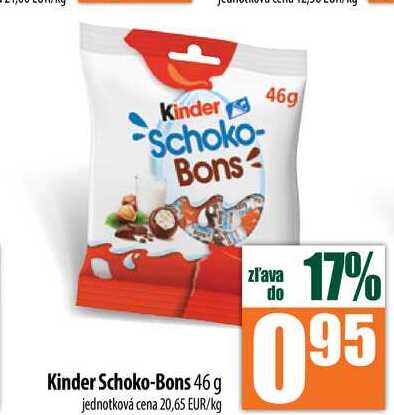 Kinder Schoko-Bons 46 g 