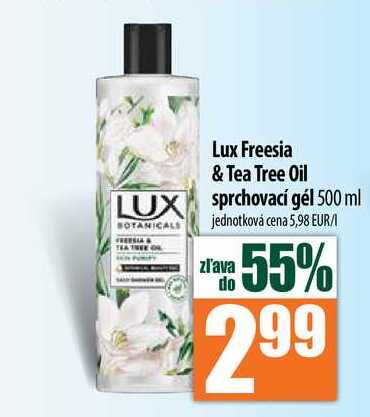 Lux Freesia & Tea Tree Oil LUX sprchovací gél 500 ml 