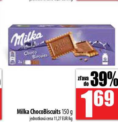 Milka ChocoBiscuits 150 g
