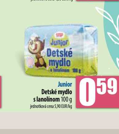 Detské mydlo s lanolínom 100 g 