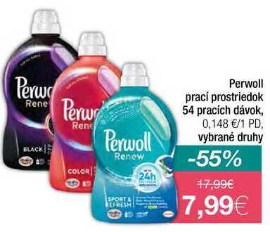 Perwoll prací prostriedok 54 pracích dávok