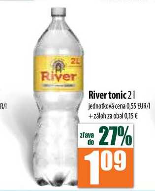 River tonic 2l