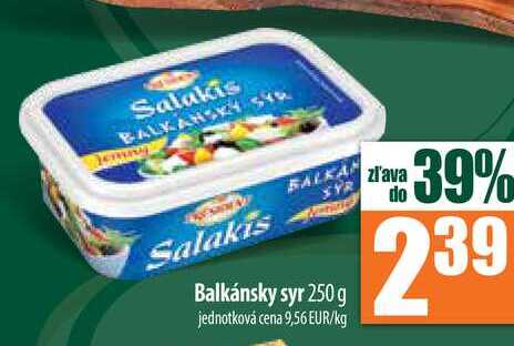 Balkánsky syr 250 g 