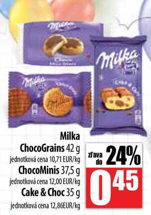 Mult Milka ChocoGrains 42 g 