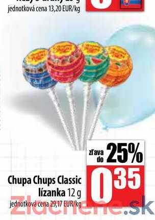 chupa Chups Classic lízanka 12 g 