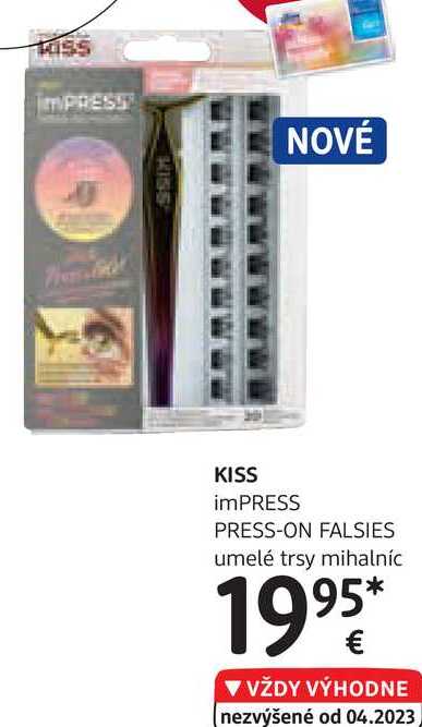 KISS imPRESS PRESS-ON FALSIES umelé trsy mihalníc