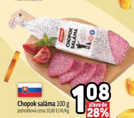 Chopok saláma 100 g 