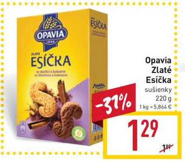 Opavia Zlaté Esíčka sušienky 220 g