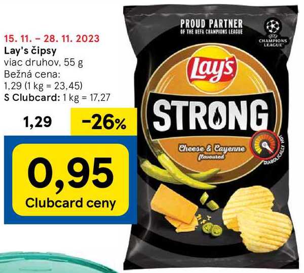 Lay's čipsy, 55 g