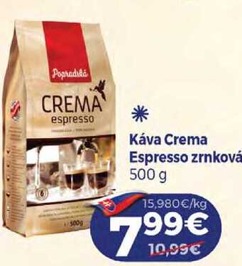 Popradská espresso 500g 