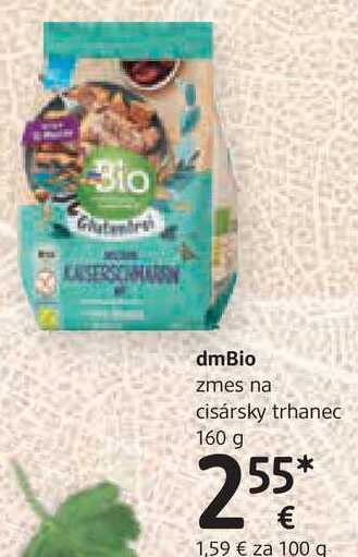 dmBio zmes na cisársky trhanec, 160 g