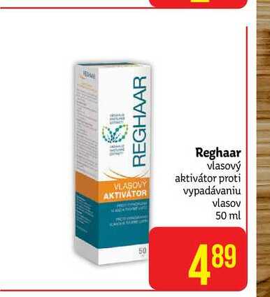 Reghaar vlasový aktivátor proti vypadávaniu vlasov 50 ml
