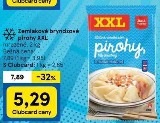 Zemiakové bryndzové pirohy XXL, 2 kg