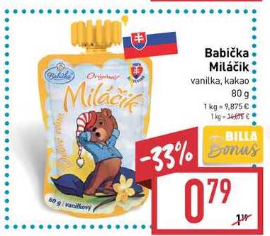 Babička Miláčik 80 g