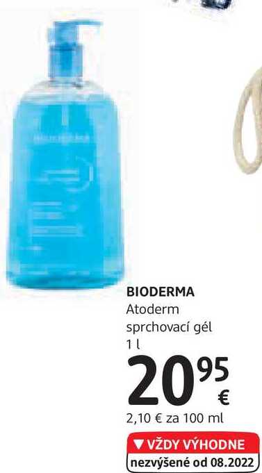 BIODERMA Atoderm sprchovací gél, 1 l
