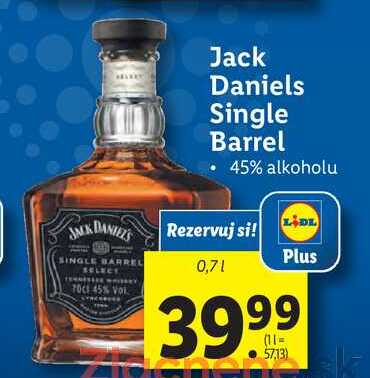 Jack Daniels Single Barrel 0,7 l 