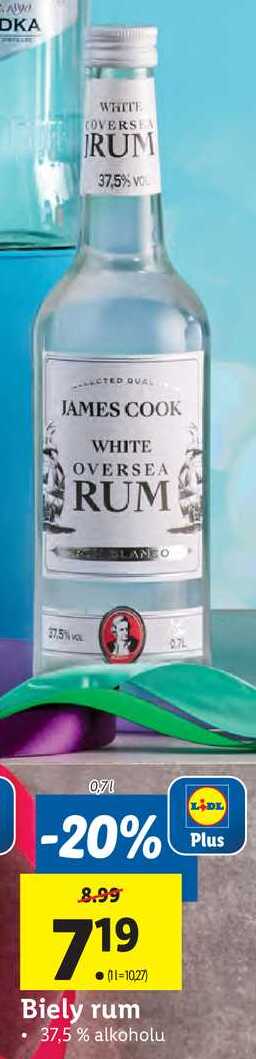 Biely rum 0,7 l 