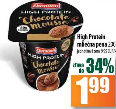 High Protein mliečna pena 200 g 