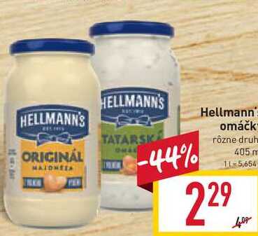 Hellmann's Tatárska omáčka 405 ml