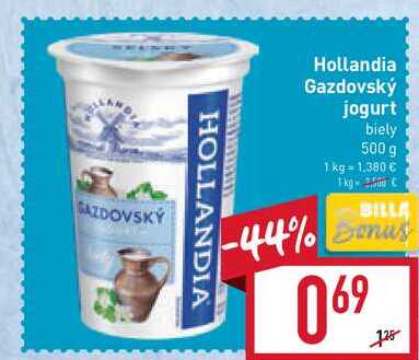Hollandia Gazdovský jogurt biely 500 g