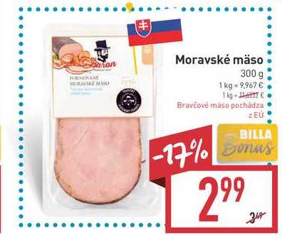 Moravské mäso 300 g 