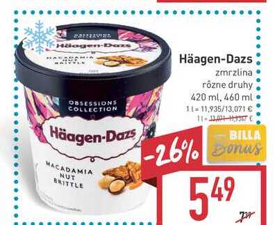 Häagen-Dazs Mrazený 420 ml