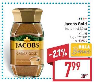 Jacobs Gold 200 g 