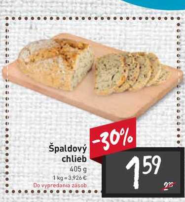 Špaldový chlieb 405 g