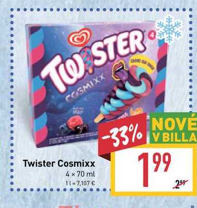 Twister Cosmixx 4 x 70 ml 