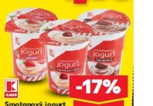 K-Classic Smotanový jogurt