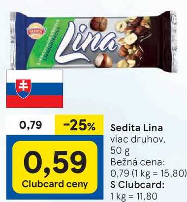 Sedita Lina, 50 g