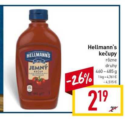 Hellmann's Kečup 460 g