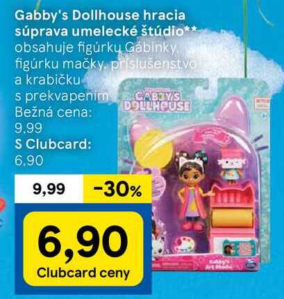 Gabby's Dollhouse hracia súprava umelecké štúdio