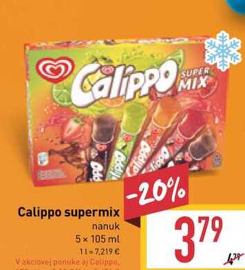 Algida Calippo 5x105 ml