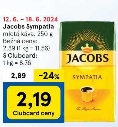 Jacobs Sympatia, 250 g